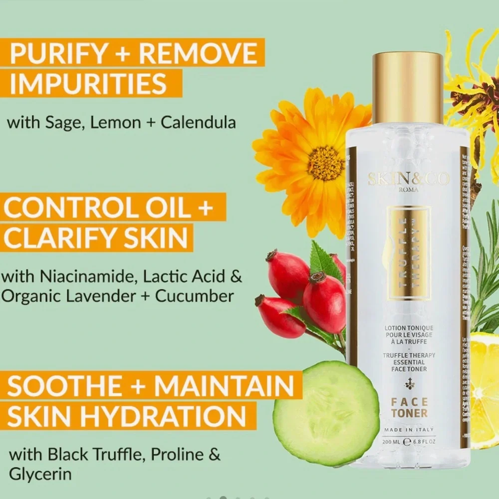 💦 SKIN&CO Truffle Therapy Essential Face Toner - 75ml